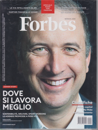 Forbes - n. 27 - gennaio 2020 - mensile - + Forbes 2020 eccellenze italiane - 2 riviste