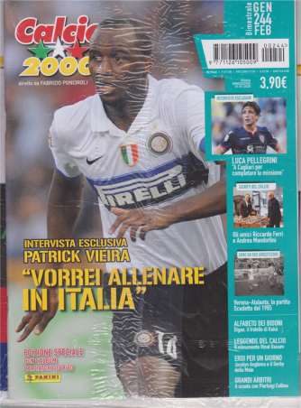 Calcio 2000 + Album figurine calciatori 2019-2020 -n. 244 - gennaio - febbraio 2020 - bimestrale - 