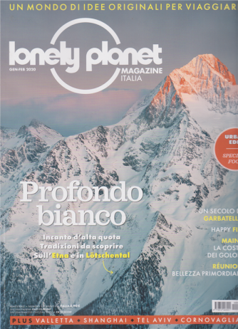 Lonely Planet magazine - n. gennaio - febbraio 2020 - bimestrale - 
