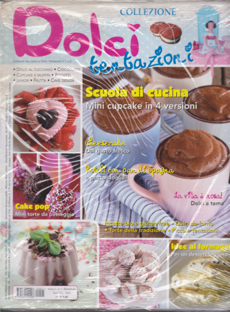 Collezione Dolci tentazioni - n. 1 - bimestrale - novembre/dicembre 2012 - 2 riviste