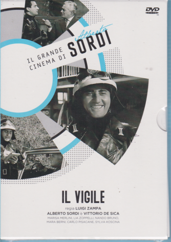 Il grande cinema  di Alberto Sordi - Il vigile - prima uscita - fascicolo + dvd - settimanale - 28/1/2020