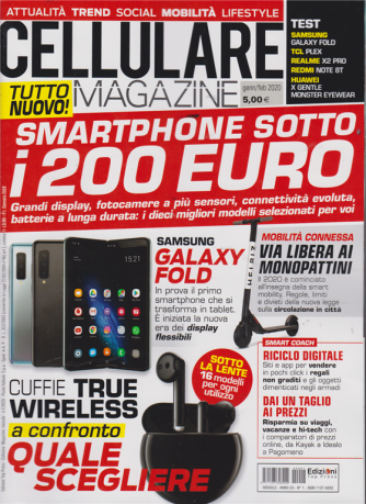 Cellulare magazine - n. 1 - mensile - gennaio / febbraio 2020 - 