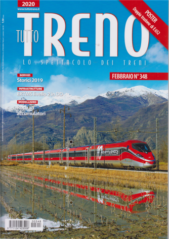 Tutto Treno - n. 348 - febbraio 2020 - mensile - 