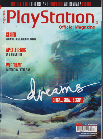 Playstation Official magazine - n. 49 - marzo - aprile 2019 - bimestrale