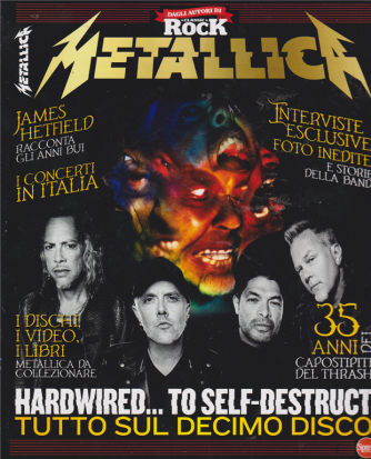 Classic Rock Metallica  - n. 8 - bimestrale - febbraio - marzo 2020 - 
