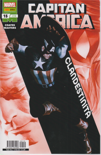 Capitan America -Clandestinità - n. 119 - mensile - 13 febbraio 2020