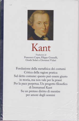 I grandi filosofi - Kant - n. 17 - settimanale - 14/2/2020 - copertina rigida