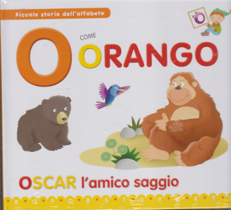 Piccole storie dell'alfabeto - O come Orango - Oscar l'amico saggio - n. 14 - 18/2/2020 - settimanale - copertina rigida