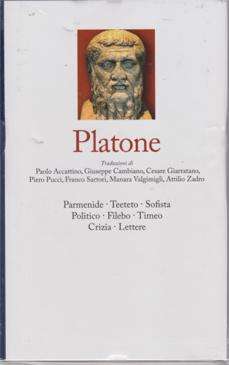 I grandi filosofi - Platone - n. 18 - settimanale - 21/2/2020 - copertina rigida