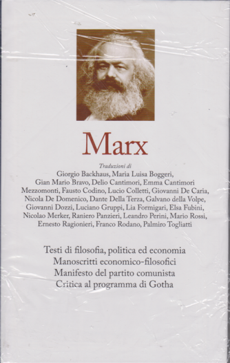 I grandi filosofi - Marx - n. 19 - settimanale - 28/2/2020 - copertina rigida