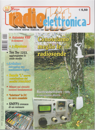 Radiokit Elettronica - n. 3 - marzo 2020 - mensile