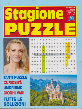 Stagione Puzzle - n. 97 - trimestrale - aprile - giugno 2020 