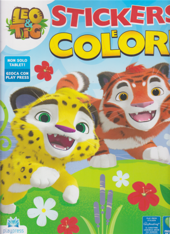 Leo & Tig Stickers e colori - n. 1 - marzo - aprile 2020 - bimestrale - 