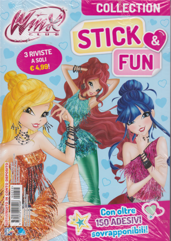 Winx Club Stick Fun - n. 59 - 25/3/2019 - bimestrale - 3 riviste