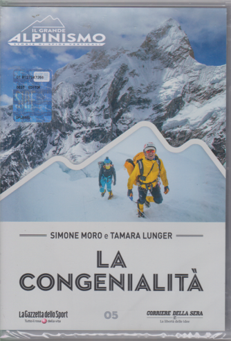 Alpinismo Dvd - La Congenialità  - Il grande alpinismo - n. 5 - settimanale - 