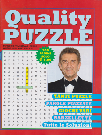 Quality Puzzle - n. 50 - trimestrale - aprile - giugno 2020 - 100 pagine