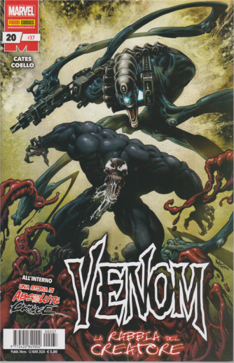 Venom - Venom N. 20 / 37 - mensile - 12 marzo 2020 - La rabbia del Creatore