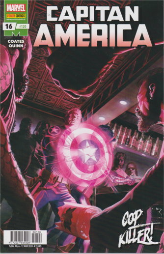 Capitan America - n. 120 - mensile - 12 marzo 2020 - Cop killer!