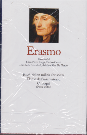 I grandi filosofi - Erasmo - n. 21 - settimanale - 13/3/2020 - copertina rigida