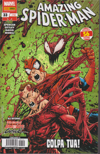 Uomo Ragno - Amazing Spider-Man - Colpa tua! - n. 742 - quindicinale - 12 marzo 2020