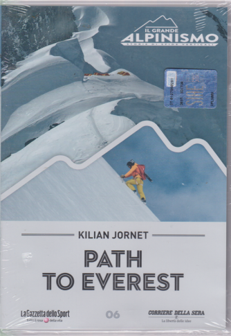 Alpinismo Dvd - Killian Jornet - Path to Everest - Il grande alpinismo - n. 6 - settimanale - 
