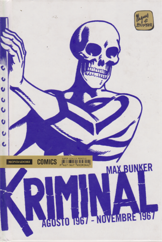 Kriminal - agosto 1967 - novembre 1967 - di Max Bunker - mensile