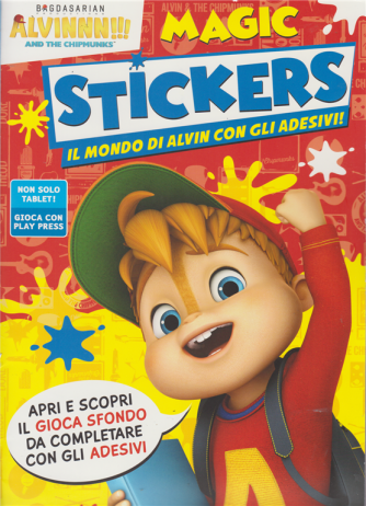 Alvin Magic Stickers - n. 5 - aprile - maggio 2020 - bimestrale- 