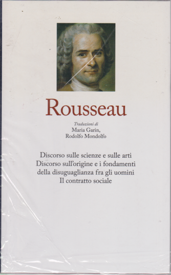 I grandi filosofi - Rousseau - n. 23 - settimanale - 27/3/2020 - copertina rigida
