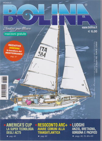 Bolina - n. 384 - aprile 2020 - mensile