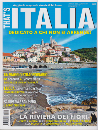 That's Italia - n. 35 - aprile - maggio 2020 - bimestrale - 
