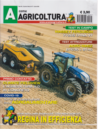 A come Agricoltura - n. 73 - mensile - aprile 2020