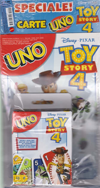 Mattel Fantasy - n. 1 - bimestrale - aprile 2020 + carte Uno Toy story 4 - 