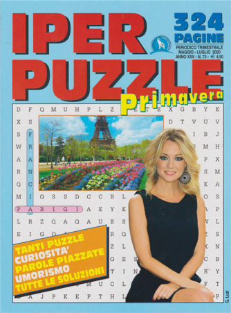 Iper Puzzle  Primavera - n. 73 - trimestrale - maggio - luglio 2020 - 324 pagine