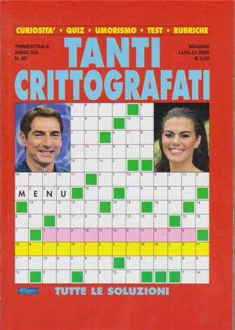 Tanti Crittografati - n. 80 - trimestrale - maggio - luglio 2020