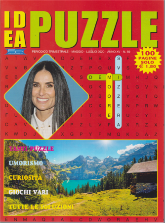 Idea Puzzle - n. 59 - trimestrale - maggio - luglio 2020 - 100 pagine
