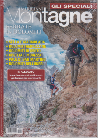 Gli Speciali di Meridiani Montagne - n. 21 - Ferrate in Dolomiti - bimestrale - aprile 2020