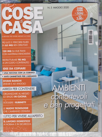 Cose di Casa + - Casa In Fiore - n. 5 - maggio 2020 - mensile - 2 riviste