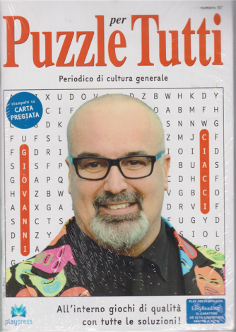 Puzzle per tutti + Special puzzle - n. 97 - Giovanni Ciacci - 2 riviste + penna