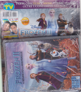 Sorrisi e Canzoni tv + dvd Frozen Il segreto di Arendelle - rivista + dvd - 