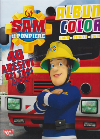 Album color Sam il pompiere - n. 41 - bimestrale - 12 marzo 2020 