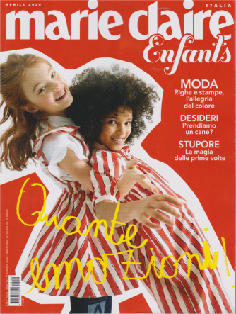 Marie Claire Enfants - n. 20 - aprile 2020 - semestrale