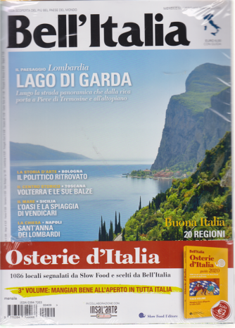Bell'italia + Bell'Italia Osterie d'Italia guida 2020 - terzo volume - n. 409 - mensile - maggio 2020 - rivista + libro