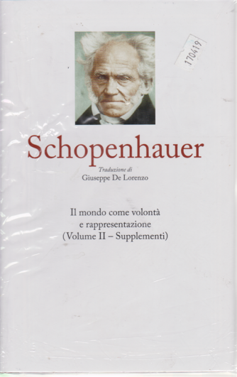 I grandi filosofi - Schopenhauer - n. 27 - settimanale - 1/5/2020 - copertina rigida
