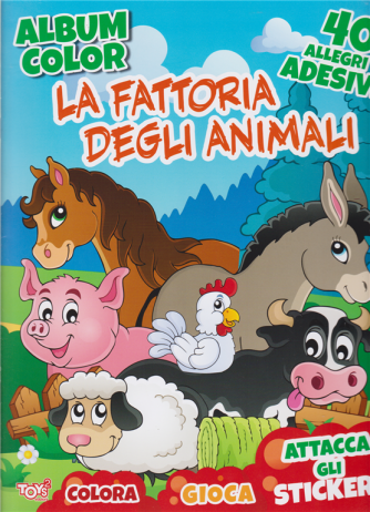 Toys2 Sticker Album color - La fattoria degli animali - n. 35 - bimestrale - 16 aprile 2020 