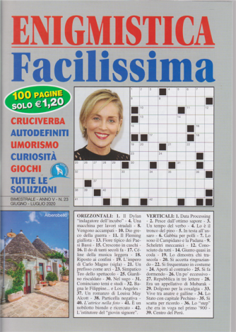 Enigmistica Facilissima - n. 23 - bimestrale - giugno - luglio 2020 - 100 pagine
