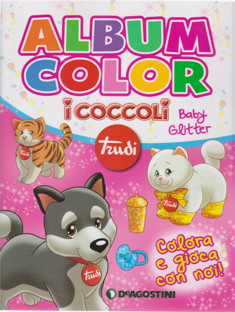 Album color - I coccoli - baby glitter - n. 19 - marzo 2019 - bimestrale