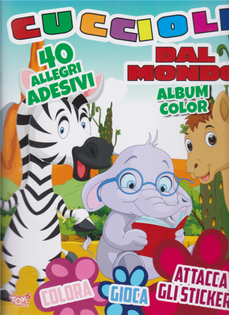 Toys2 Giochi e Colori - Album color - Cuccioli dal mondo - n. 42 - bimestrale - 16 aprile 2020 