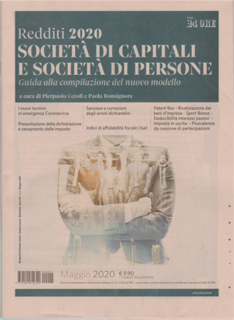  Redditi 2020 - Società di capitali e società di persone - n. 2 - maggio 2020 - bimestrale