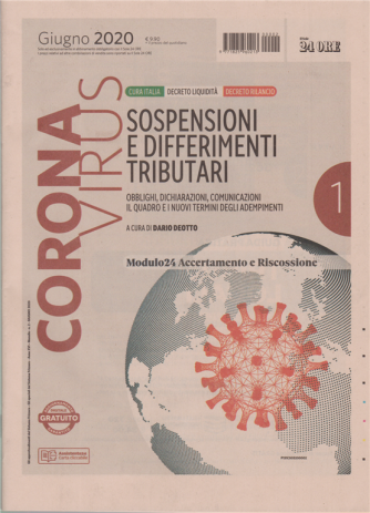 Coronavirus - Sospensioni e differimenti tributari - n. 2 - giugno 2020 - mensile