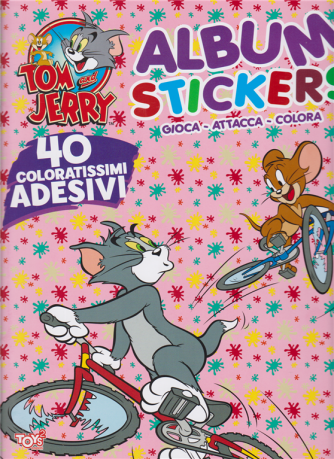 Toys2 Colora e gioca - Tom and Jerry - Album stickers - n. 37 - bimestrale - 20 maggio 2020 - 